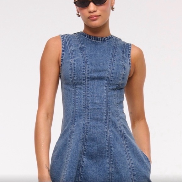 Abercrombie & Fitch Dresses & Skirts - A&F Denim Mini Dress